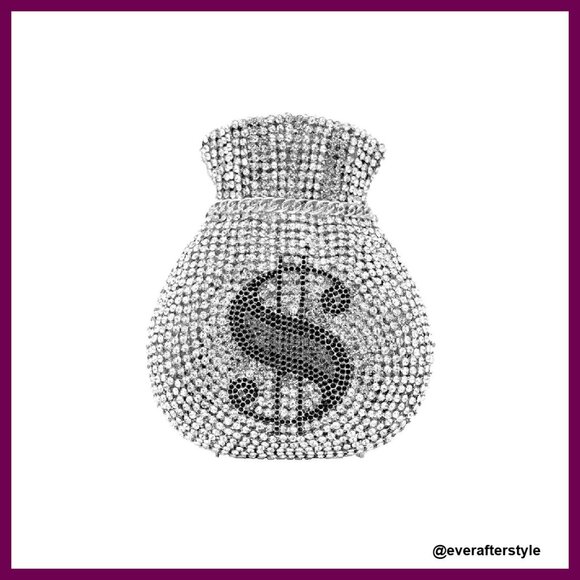 Sparkling Crystal Evening Clutch Rhinestone Prom Party Elegant Luxury